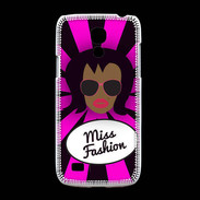 Coque Samsung Galaxy S4mini Miss Fashion Black