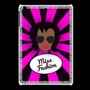 Coque iPadMini Miss Fashion Black