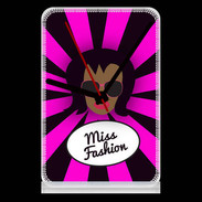 Pendule de bureau Miss Fashion Black