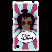 Coque Nokia Lumia 720 Miss Clubbing Black