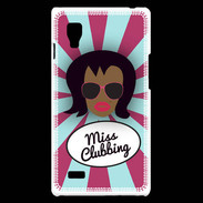 Coque LG Optimus L9 Miss Clubbing Black