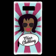 Coque LG Optimus L7 Miss Clubbing Black