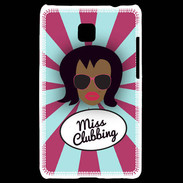 Coque LG Optimus L3 II Miss Clubbing Black