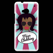Coque HTC One Miss Clubbing Black