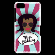 Coque Blackberry Z10 Miss Clubbing Black