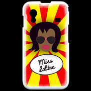 Coque Samsung ACE S5830 Miss Latina Black