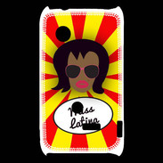 Coque Sony Xperia Typo Miss Latina Black