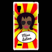 Coque LG Optimus L9 Miss Latina Black