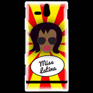 Coque Sony Xperia U Miss Latina Black