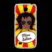 Coque Samsung Galaxy S4mini Miss Latina Black