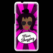 Coque HTC One Miss Shopping Black