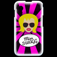 Coque Samsung ACE S5830 Miss Swag Blonde