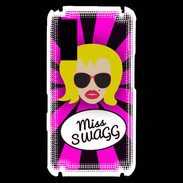 Coque Samsung Player One Miss Swag Blonde