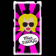 Coque Nokia Lumia 720 Miss Swag Blonde