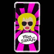 Coque Blackberry Z10 Miss Swag Blonde