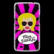 Coque Samsung Galaxy Mega Miss Swag Blonde