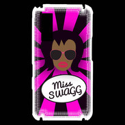 Coque Samsung Player One Miss Swag Black