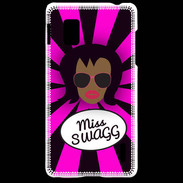 Coque LG Optimus G Miss Swag Black