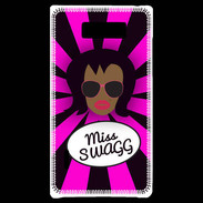 Coque LG Optimus L7 Miss Swag Black