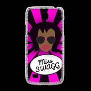 Coque Samsung Galaxy S4mini Miss Swag Black