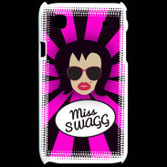 Coque Samsung Galaxy S Miss Swag Brune