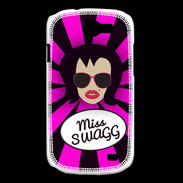 Coque Samsung Galaxy Express Miss Swag Brune