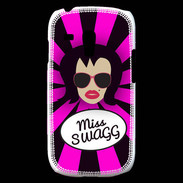 Coque Samsung Galaxy S3 Mini Miss Swag Brune