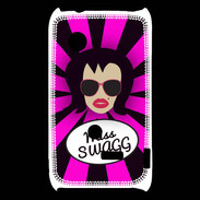 Coque Sony Xperia Typo Miss Swag Brune