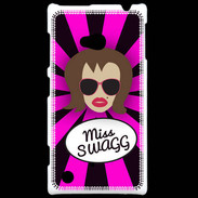 Coque Nokia Lumia 720 Miss Swag Chatain