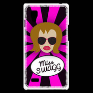 Coque LG Optimus L9 Miss Swag Rousse