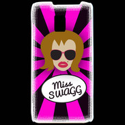 Coque LG P990 Miss Swag Rousse