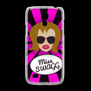 Coque Samsung Galaxy S4mini Miss Swag Rousse