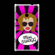 Coque Nokia Lumia 520 Miss Swag Rousse