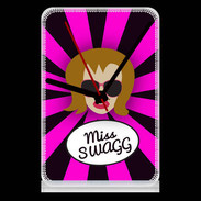 Pendule de bureau Miss Swag Rousse