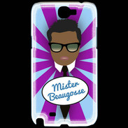Coque Samsung Galaxy Note 2 Mister Beau gosse Black