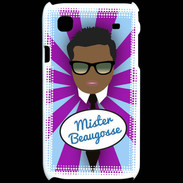 Coque Samsung Galaxy S Mister Beau gosse Black