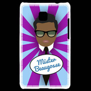 Coque LG Optimus L3 II Mister Beau gosse Black