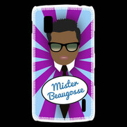 Coque LG Nexus 4 Mister Beau gosse Black