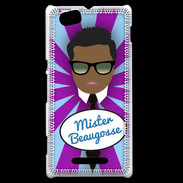 Coque Sony Xperia M Mister Beau gosse Black