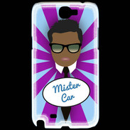 Coque Samsung Galaxy Note 2 Mister Car Black