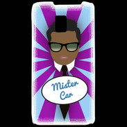 Coque LG P990 Mister Car Black