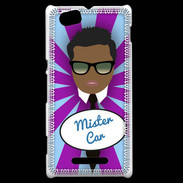 Coque Sony Xperia M Mister Car Black