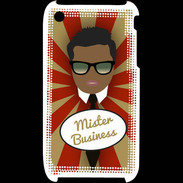 Coque iPhone 3G / 3GS Mister Business Black