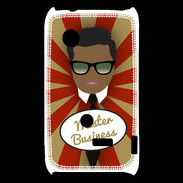 Coque Sony Xperia Typo Mister Business Black