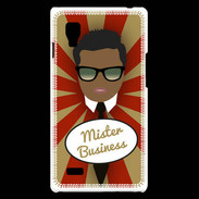Coque LG Optimus L9 Mister Business Black