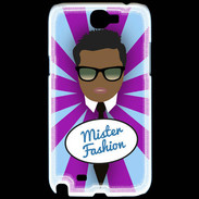 Coque Samsung Galaxy Note 2 Mister Fashion Black