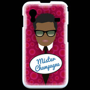 Coque Samsung ACE S5830 Mister Champagne Black
