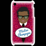 Coque iPhone 3G / 3GS Mister Champagne Black