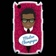 Coque Blackberry 8520 Mister Champagne Black