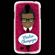 Coque Samsung Galaxy S4 Mister Champagne Black